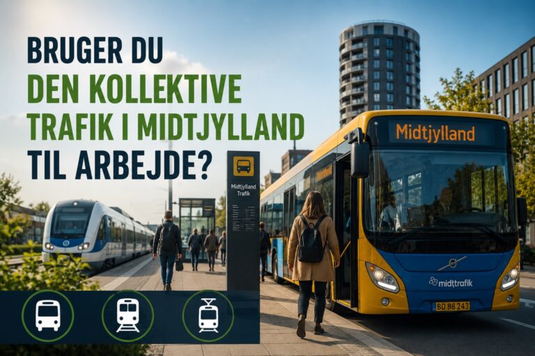 Bruger du den kollektive trafik i midtjylland til arbejde?