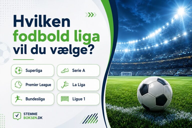 Hvilken fodbold liga vil du vælge?
