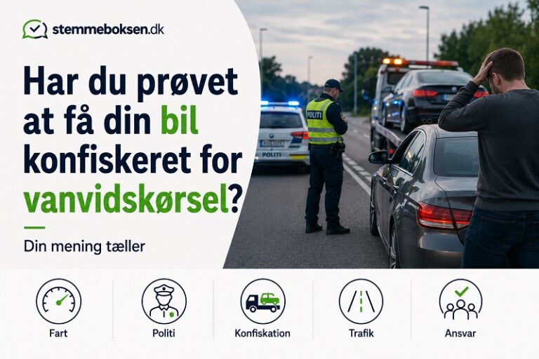 Har du prøvet at få din bil konfiskeret for vanvidskørsel?