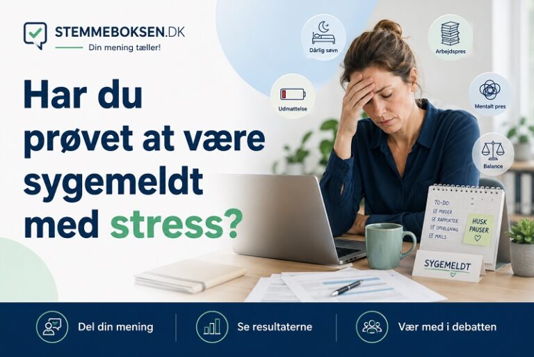 Har du pr&oslash;vet at v&aelig;re sygemeldt med stress?
