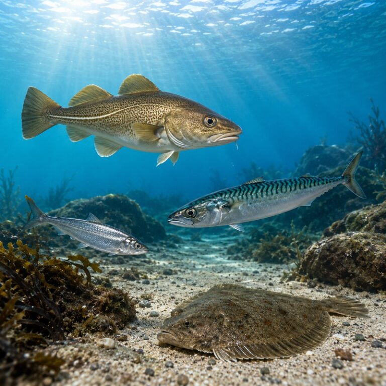 G&aelig;t en fisk fra havet