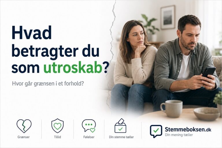 Hvad betragter du som utroskab?