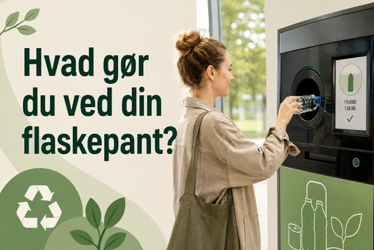 Hvad g&oslash;r du ved din flaskepant?